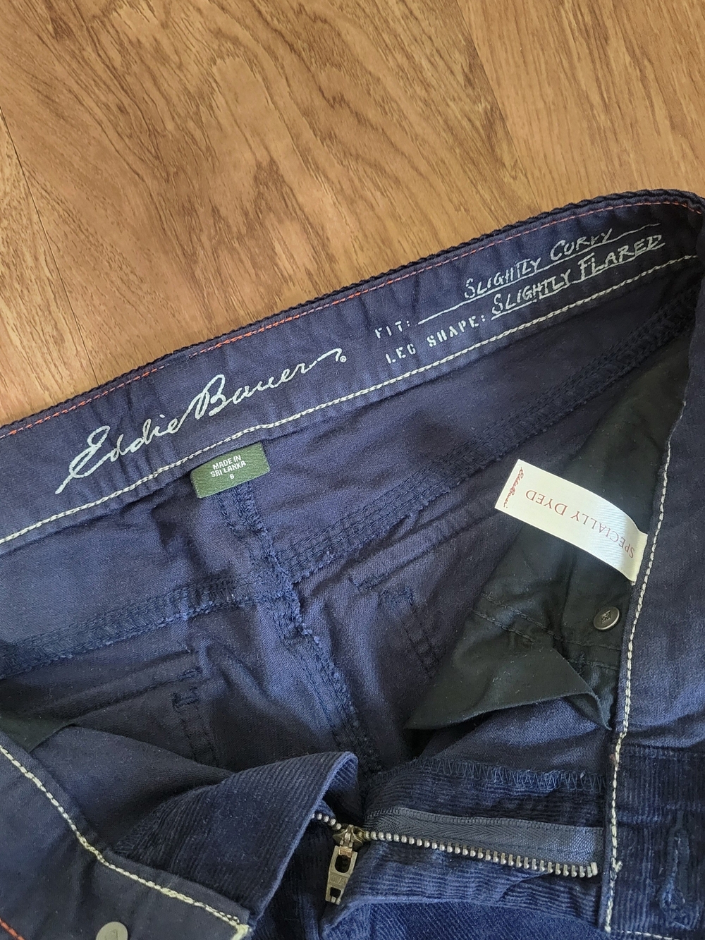 Eddie Bauer Navy Blue Pants - Picture 3 of 5